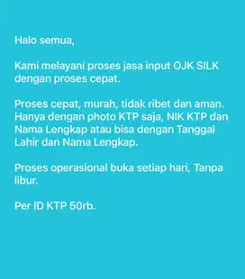 Cek slik ojk amanah