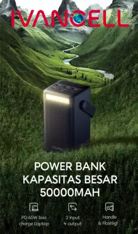 Powerbank dengan kapasitas besar