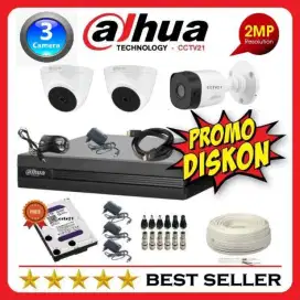 PAKET KAMERA CCTV LENGKAP FULL HD TERBAIK SE INDONESIA