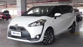 KM Rendah TDP 7,JT Toyota Sienta 1.5 V Bensin-MT Putih 2016