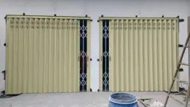 Produksi pintu harmonika berkualitas