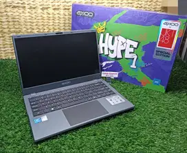 Laptop AXIOO Hype RAM 8Gb SSD pemakaian 2 bulan 1jutaan FULLSET