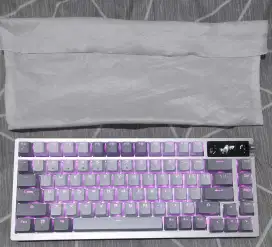 ROG Azoth 75 Moonlight White Wireless DIY Custom Gaming Keyboard