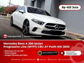 [ KM ANTIK ] Mercedes Benz A200 Sedan Progressive AT Putih 2020/2021