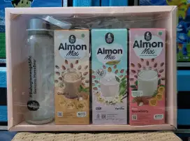 Bundling mamabear booster pelancar ASI super almond package gift