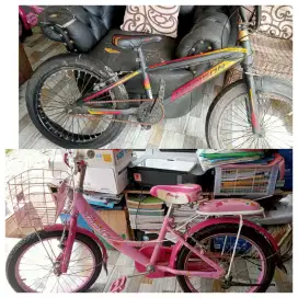 Dijual sepeda anak laki-laki dan perempuan