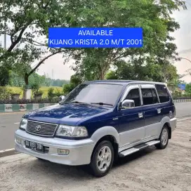 Toyota Kijang Krista Grand Luxury M/T 2001