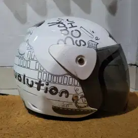 HELM BEKAS RASA BARU UHUYY!