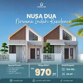 Dijual rumah di Taman griya Nusa dua