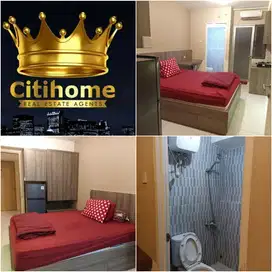 menyewakan apartemen educity 1br harian bycitihome