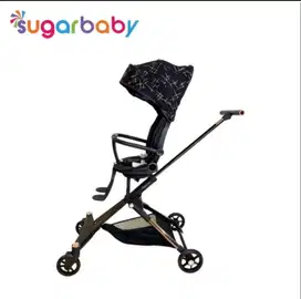 PRELOVED STROLLER XL SUGAR BABY BLACK