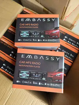 SingleDin Radio Usb BT Embassy