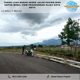 Tanah Murah View Pegunungan Strategis di Junrejo Kota Batu