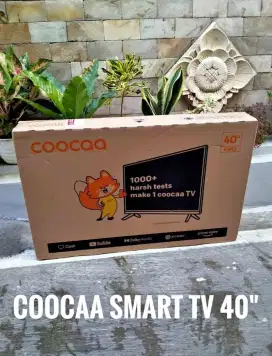 Tv coocaa 40 smart tv baru