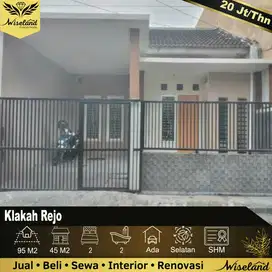 Disewakan Rumah Klakah Rejo Surabaya