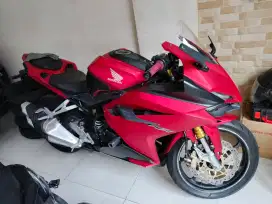 Honda CBR 250RR 2018 non abs red doff low km pajak panjang