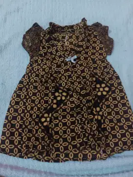 Dress batik anak