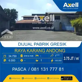 Ex Pabrik Raya Karawang Andong Dijual