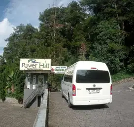 Sewa/charter :mobil Hiace 14 kursi, Elf long 19 kursi,dll