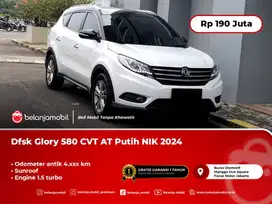 [LOW KM 4.000] Dfsk Glory 580 1.5 Turbo CVT AT Sunroof Putih NIK 2024