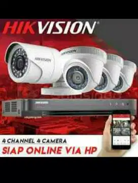 Lengkap cctv sama pemasangan gratis