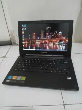 Laptop notebook lenovo s215 amd ram 4gb ssd siap kerja