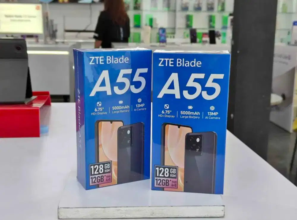 ZTE BLADE A55 4/128GB NEW SEGEL TERMURAH