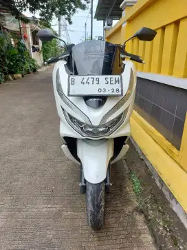 Pcx 2018 putih surat lengkap dki selatan