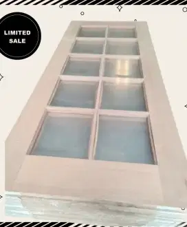 Terima pesanan Pintu Custom Solid & Engineering Merbau dll