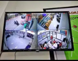 cctv paket  berikut instalasi bisa online ke handphone