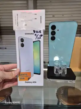 SAMSUNG A06 RAM 4/128GB BNIB SEGEL BOX GARANSI SEIN 1 TAHUN