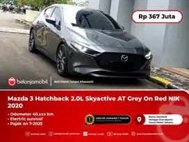 [SUNROOF] Mazda 3 Mazda3 Hatchback HB 2.0L Skyactive AT NIK 2020/2021