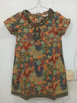 Dress Batik Keris Anak Perempuan