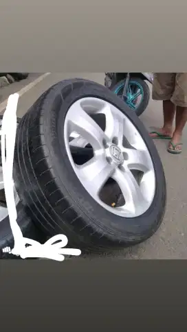 Velg serap honda r17 cabutan + ban