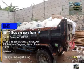 Jasa buang puing sampah