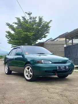 Hyundai Accent bimantara Cakra 1997 MT Siap pakai pajak isi ac dingin