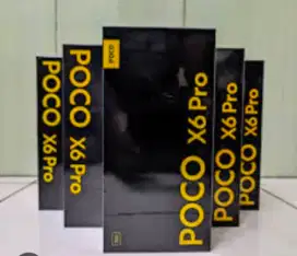 Murah new HP poco X6 pro 12/512 grs resmi, bs kredit/bs TT