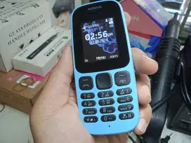 Dijual Nokia 105 (2 Sim) + Carger Bagus dan Mulus