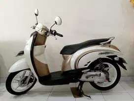 Honda Scoopy 2010 Putih Coklat!!