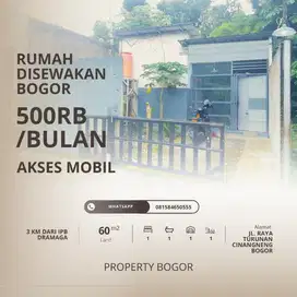 RUMAH DIKONTRAKAN BOGOR DRAMAGA CINANGNENG MASUK MOBIL