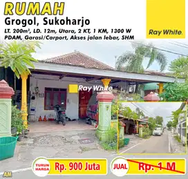 Dijual Rumah Grogol, Sukoharjo