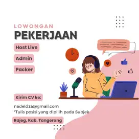 Lowongan Online Shop