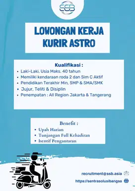 Kurir Motor Astro