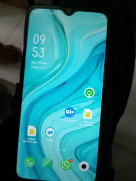 Oppo A1K hitam second