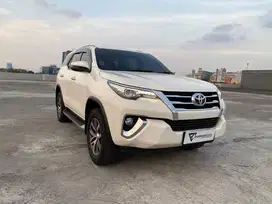 Toyota Fortuner 2.4 VRZ AT Diesel White DOUBLE DISK NIK 2018 km50rb