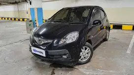 KM Rendah TDP 11JT Honda Brio Satya 1.2 E Bensin-MT 2014 Hitam