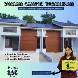 Rumah subsidi cantik rasa komersil