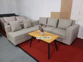 Sofa L kotak cover kanvas