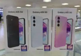 Murah new samsung A55 5G 8/256 resmi, bs kredit/bs TT