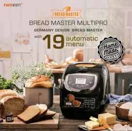 Neozen Breadmaster Multipro Alat Pembuat Roti Serbaguna